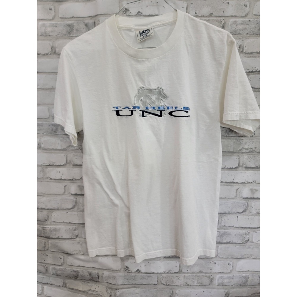 Lee Sport Medium Northā Carolina Tar Heels Crewneck T-shirt Embroidered Vtg